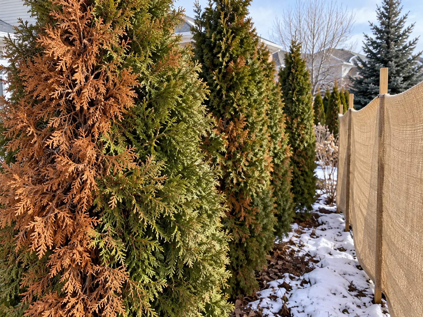 Protect Evergreens From Winter Burn: Ontario Guide